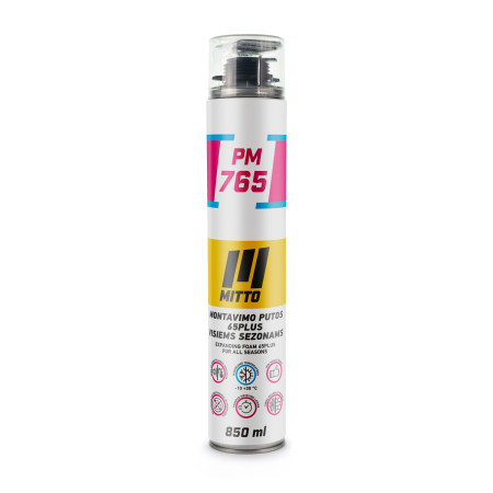 Montavimo putos 65Plus visiems sezonams MITTO, PM765, 850 ml