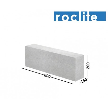 Roclite 150 akyto betono blokeliai 150x200x600