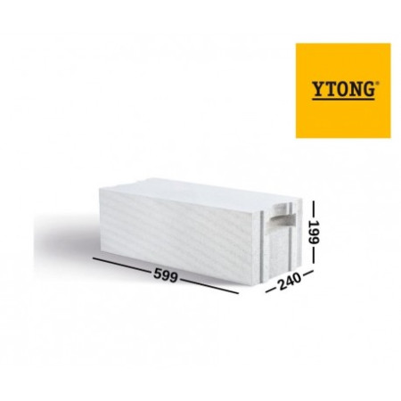 Ytong forte 240 akyto betono blokeliai 240x199x599