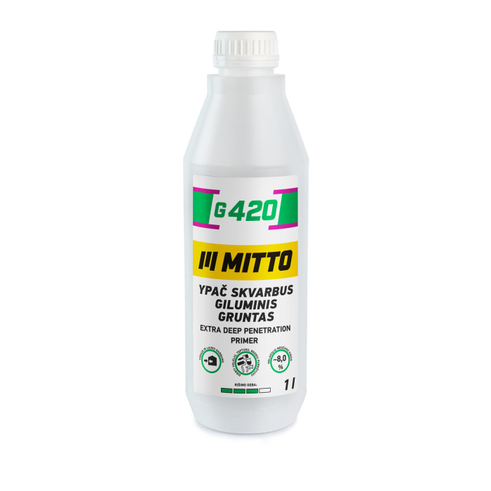 Ypač skvarbus giluminis gruntas MITTO G420, 1 l