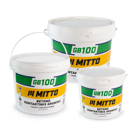 Betono kontaktinis gruntas MITTO GB100, 5 kg