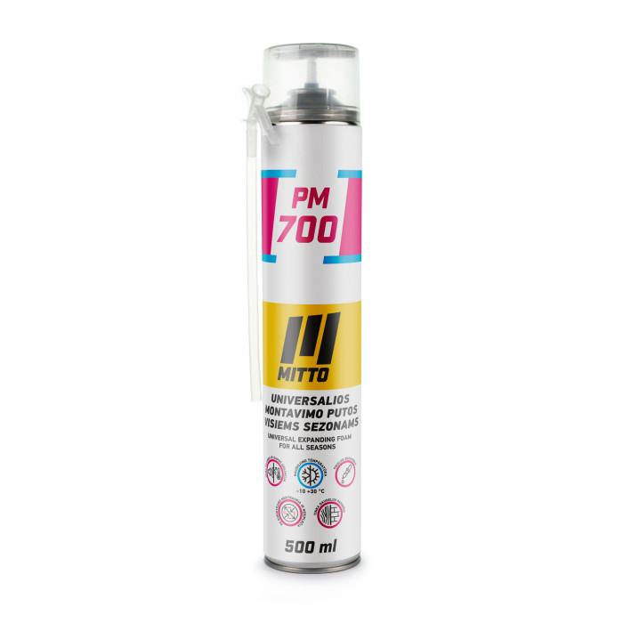 Universalios montavimo putos visiems sezonams MITTO, PM700, 500 ml