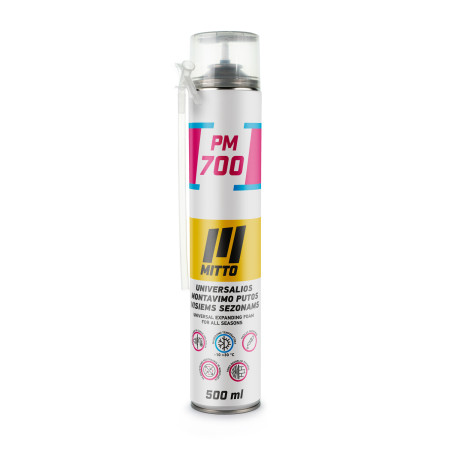 Universalios montavimo putos visiems sezonams MITTO, PM700, 500 ml