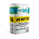 Plytelių klijai MITTO KP320, ypač elastingi, pilki, 25 kg (Ia)