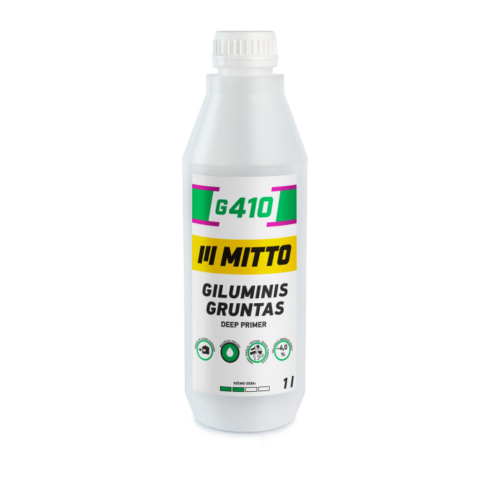 Giluminis gruntas MITTO G410, 1 l